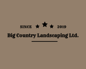 Big Country Landscaping